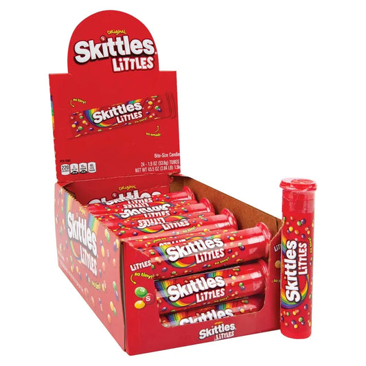 Skittles Littles Tube 1.9oz 24ct