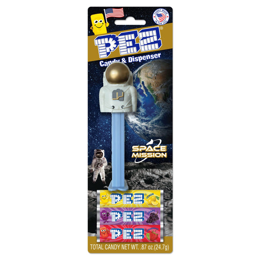 Pez Blister Space Mission .87oz 12ct