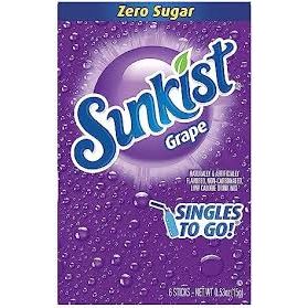 Sunkist - Grape Singles To Go 0.53oz 12ct