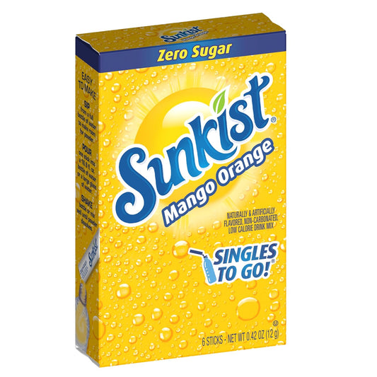 Sunkist - Mango Orange Singles To Go 0.53oz 12ct