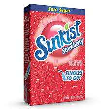 Sunkist - Strawberry Singles To Go 0.53oz 12ct
