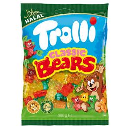 Trolli Classic Bears Halal 100g 30ct (Europe)