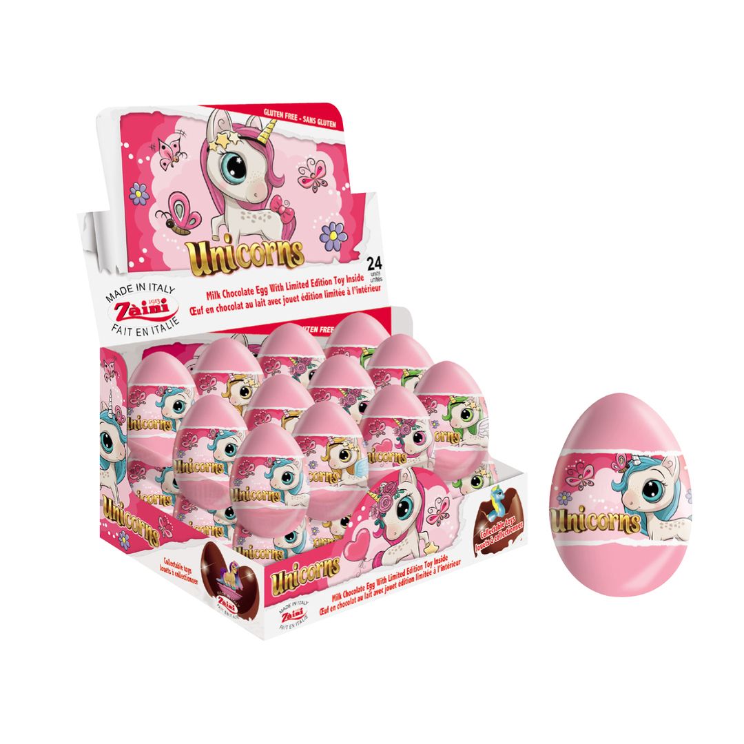 Unicorns Chocolate Egg 24ct