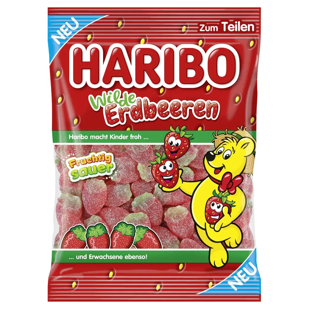 Haribo Wilde Erdbeeren 175g 32ct (Europe)
