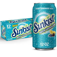 Sunkist Berry Lemonade 12oz 12ct (Shipping Extra, Click for Details)