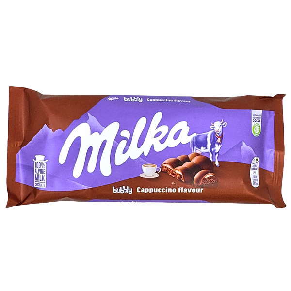 Milka Bubbly Cappuccino 97g 12ct (Europe)
