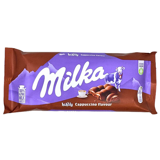 Milka Bubbly Cappuccino 97g 12ct (Europe)