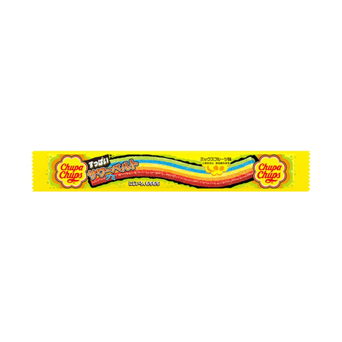 Kracie Chupa Chups Sour Belt Gummy 10g 32ct (Japan)