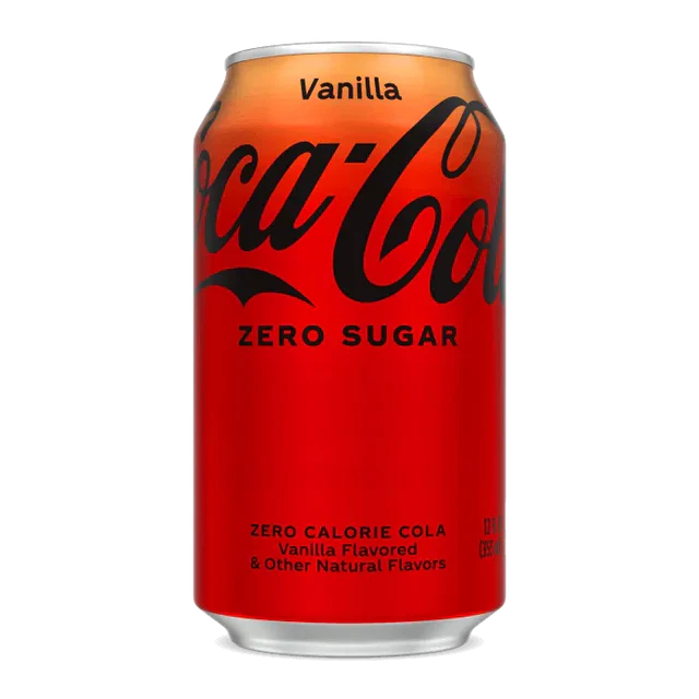 Coca Cola Vanilla Zero 355ml 12ct (Shipping Extra, Click for Details)