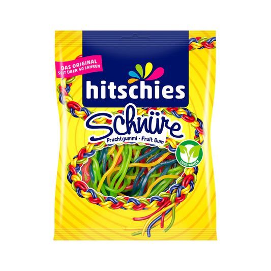 Hitschies Colorful Laces Gummies 125g 15ct (Europe)