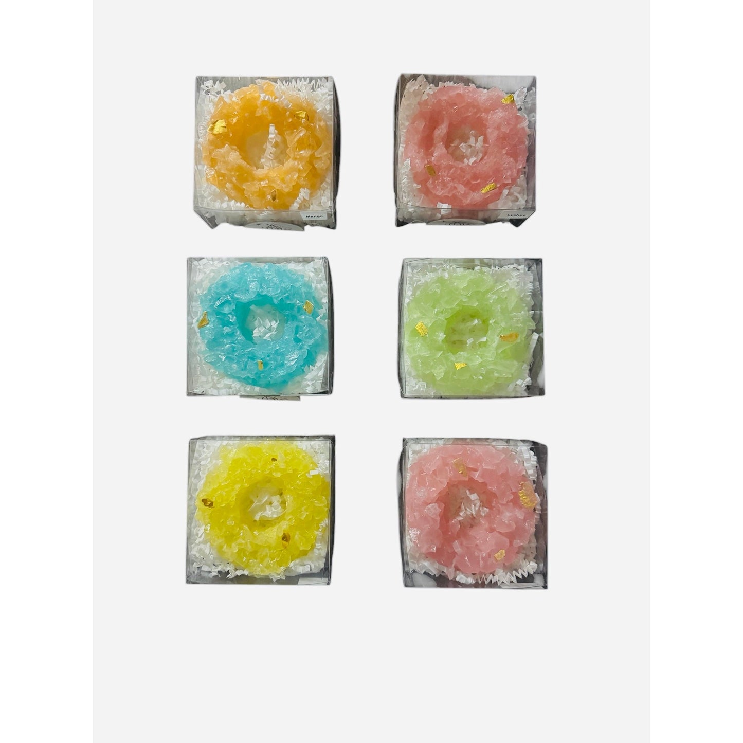 Crystal Gems Cluster Donuts Crystal Candy 50g 6ct (CAN)