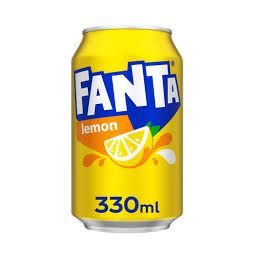 Fanta Lemon 330ml 24ct (UK) (Shipping Extra, Click for Details)