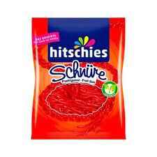 Hitschies Strawberry Laces Gummies 125g 15ct Vegan (Europe)
