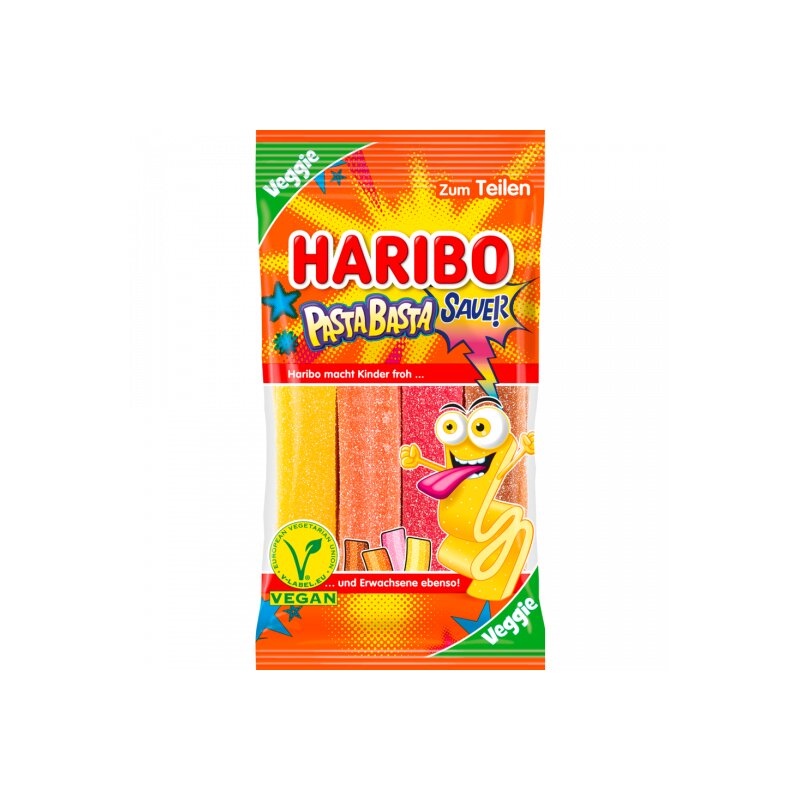 Haribo Pasta Basta Sauer 160g 40ct (Europe)