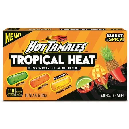 Hot Tamales Theater Box Tropical Heat 4.25oz 12ct