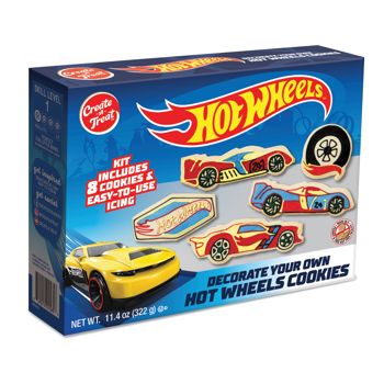 CREATE A TREAT Hot Wheels Cookie Kit 11.4oz 6ct