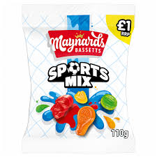 Maynards Bassetts Sports Mix 110g 10ct (UK)