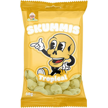 Skummis Tropical Pase 80G 18ct (Sweden)
