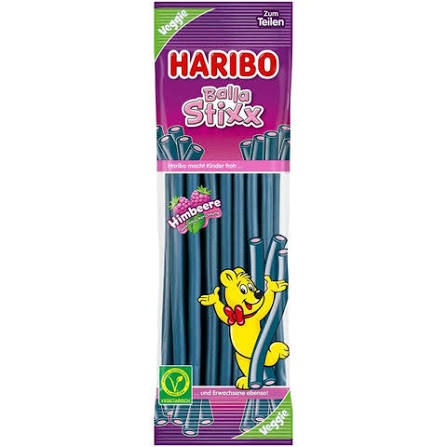 Haribo Balla Stixx Blackberry & Raspberry 200g 15ct (Europe)