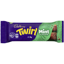 Cadbury Twirl Mint 35g 42ct (Australia)