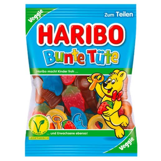 Haribo Colorful - Bunte Tute 175g 40ct (Europe)