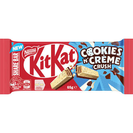 KitKat Cookies N Creme Crush 65g 24ct (Australia)