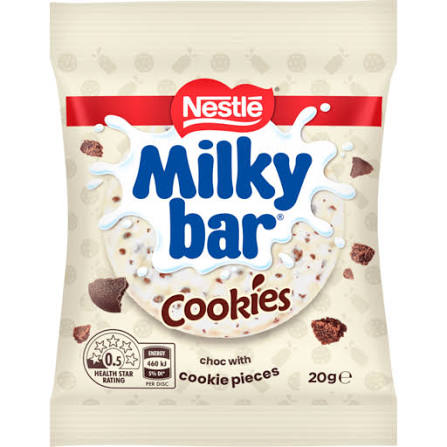 Nestle MilkyBar Cookies 20g 48ct (Australia)