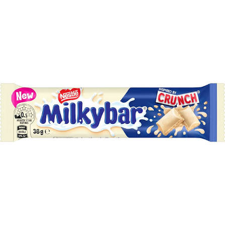 Nestle Milkybar Crunch Bar 38g 42ct (Australia)