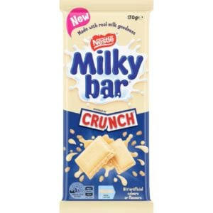 Nestle MilkyBar Crunch Block 170g 12ct (Australia)