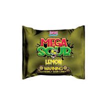 Barnett Mega Sour Candy Lemon 104g 12ct (UK)