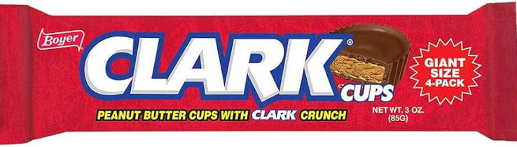 Clark Peanut Butter Cup Crunch 4pk 3oz 24ct