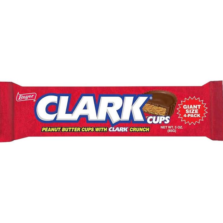 Clark Peanut Butter Cup Crunch 4pk 3oz 24ct