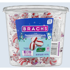 Brach's Holiday Soft Mint Tub 110pc 19.4oz 1ct