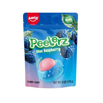 Amos Peelerz Blue Raspberry 6oz 12ct