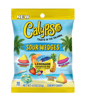 Calypso Sour Wedges Peg Lemonade Favorites 4.5oz 12ct