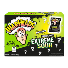 Warheads Mystery Hard Candy Theater Box 1.5oz 12ct