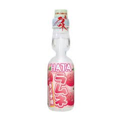 HATA KOSEN Bottle Ramune Lychee 200ml 30ct (Japan) (Pallet Shipping Only) (Shipping Extra, Click for Details)