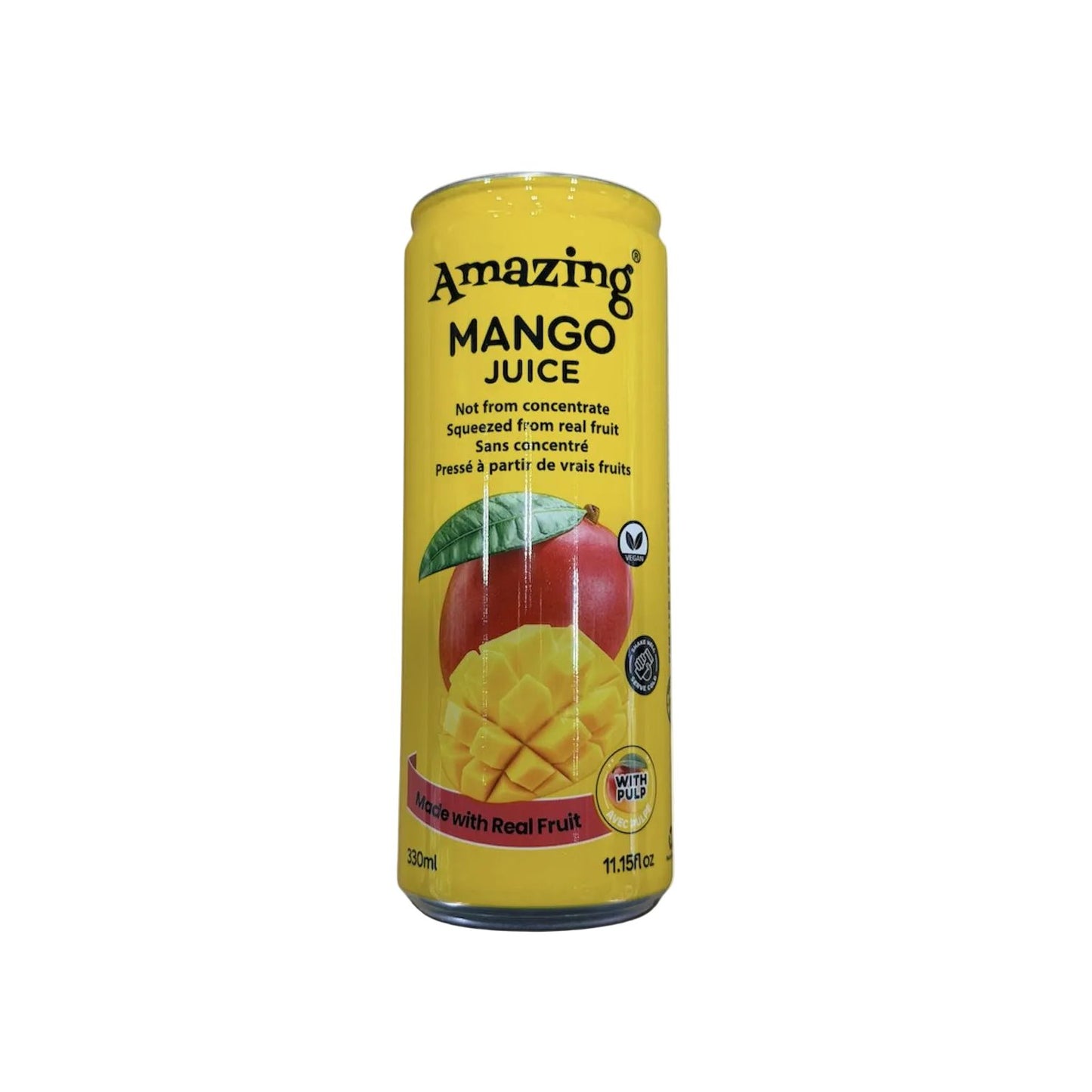 Amazing Mango Juice 330ml 24ct (Shipping Extra, Click for Details)