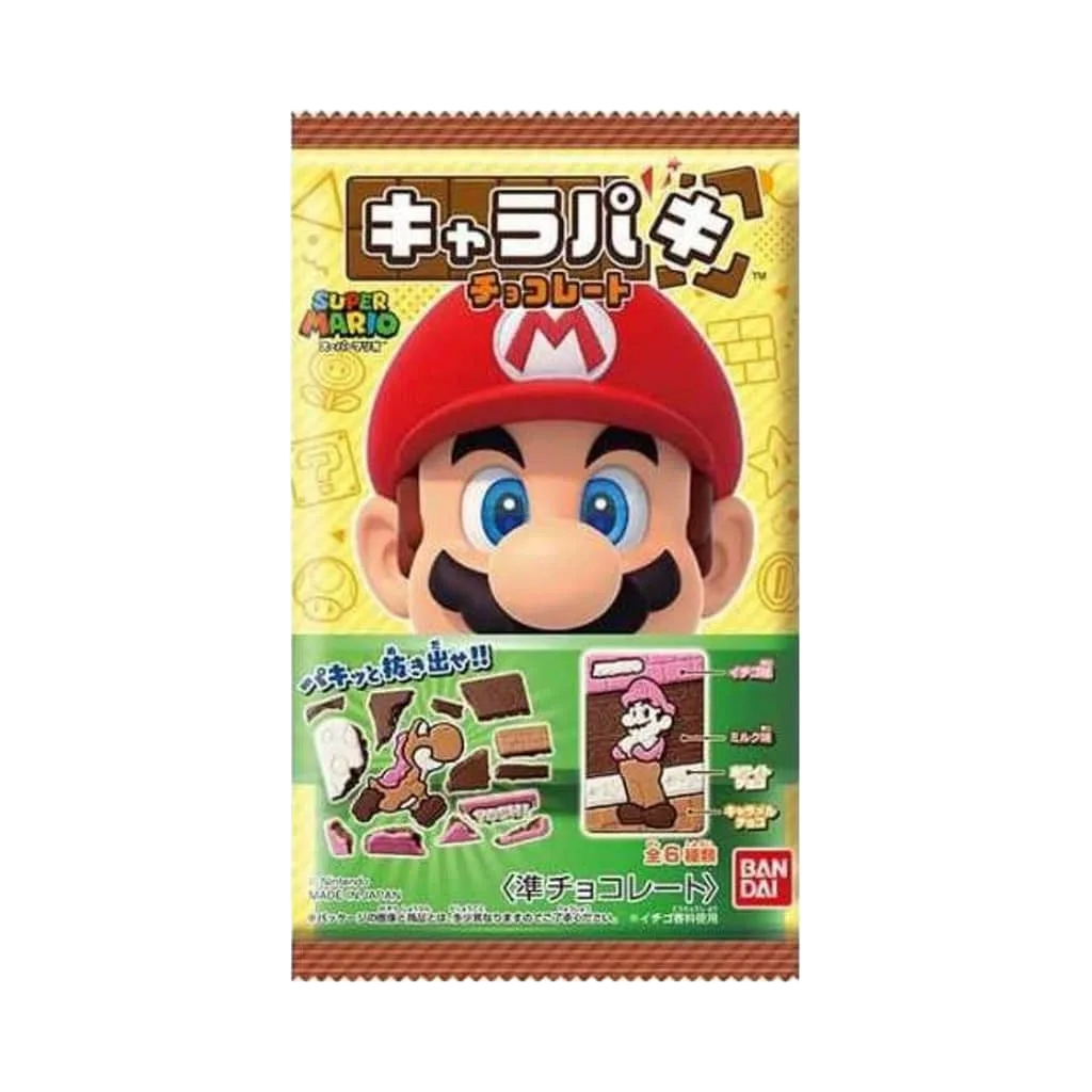 Bandai Super Mario Charapaki Chocolate 29g 14ct (Japan)