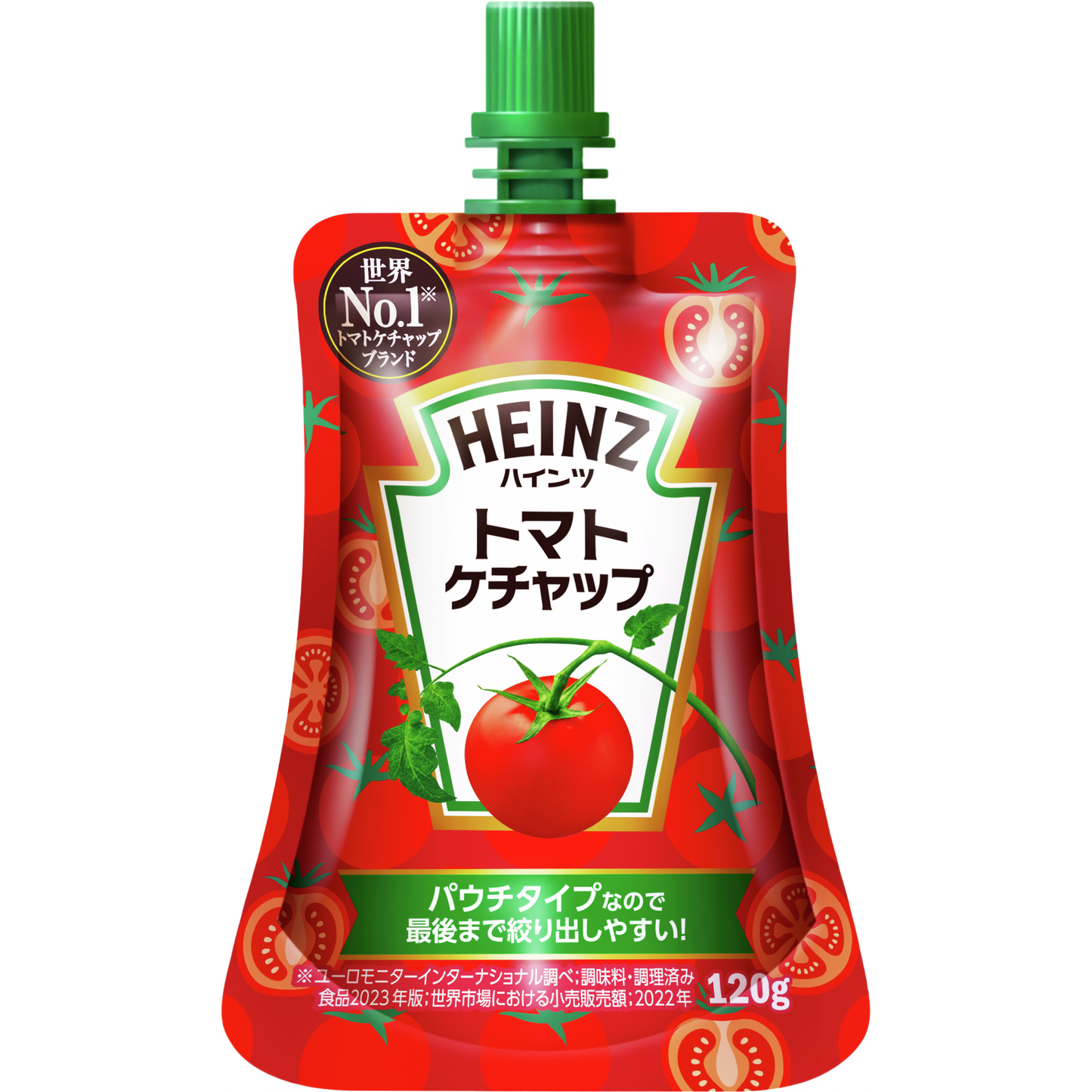 Heinz Tomato Ketchup Pouch Type 120g 20ct (Japan)
