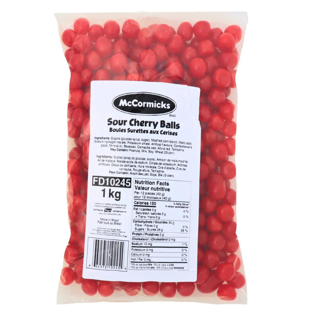 McCormicks Sour Cherry Balls 1kg