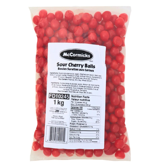McCormicks Sour Cherry Balls 1kg