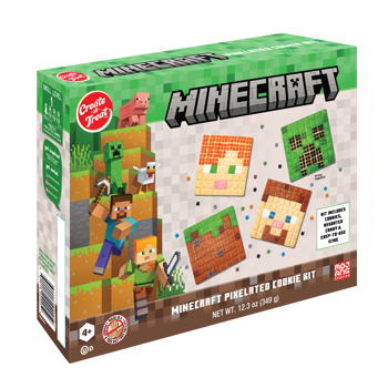 CREATE A TREAT Minecraft Cookie Kit 0.77lb 6ct