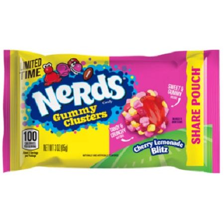 Nerds Gummy Clusters Cherry Lemonade Blitz Share Pack 3oz 12ct