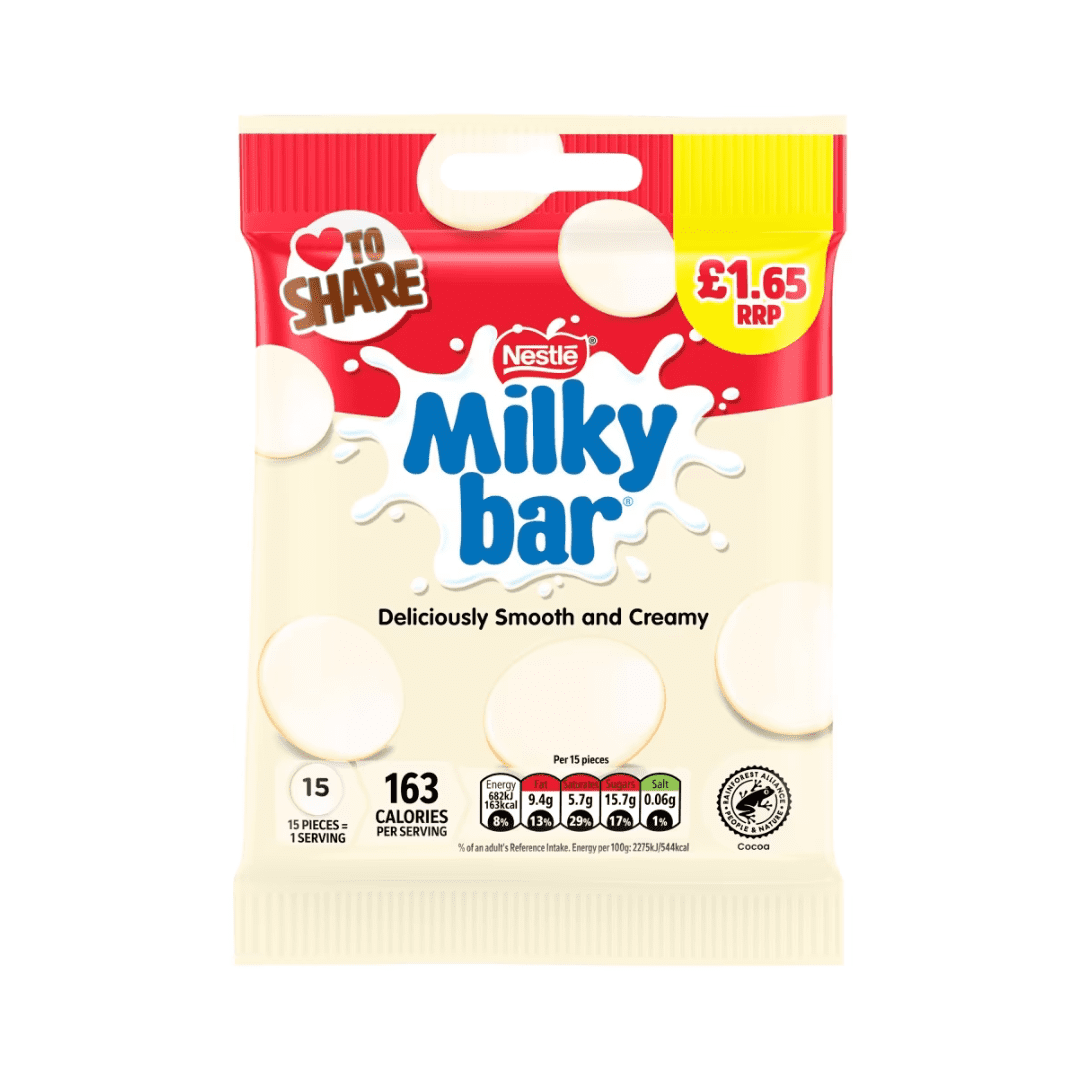 Milkybar Buttons 85g 12ct (UK)