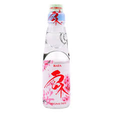 HATA KOSEN Bottle Ramune Sakura Design 200ml 30ct (Japan) (Pallet Shipping Only) (Shipping Extra, Click for Details)