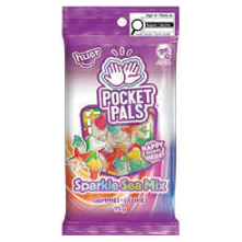 Huer Gummy Sparkle Sea Mix Peg Bag 75g 12ct