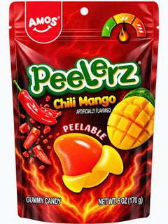 Amos Peelerz Chili Mango Peg 6oz 12ct