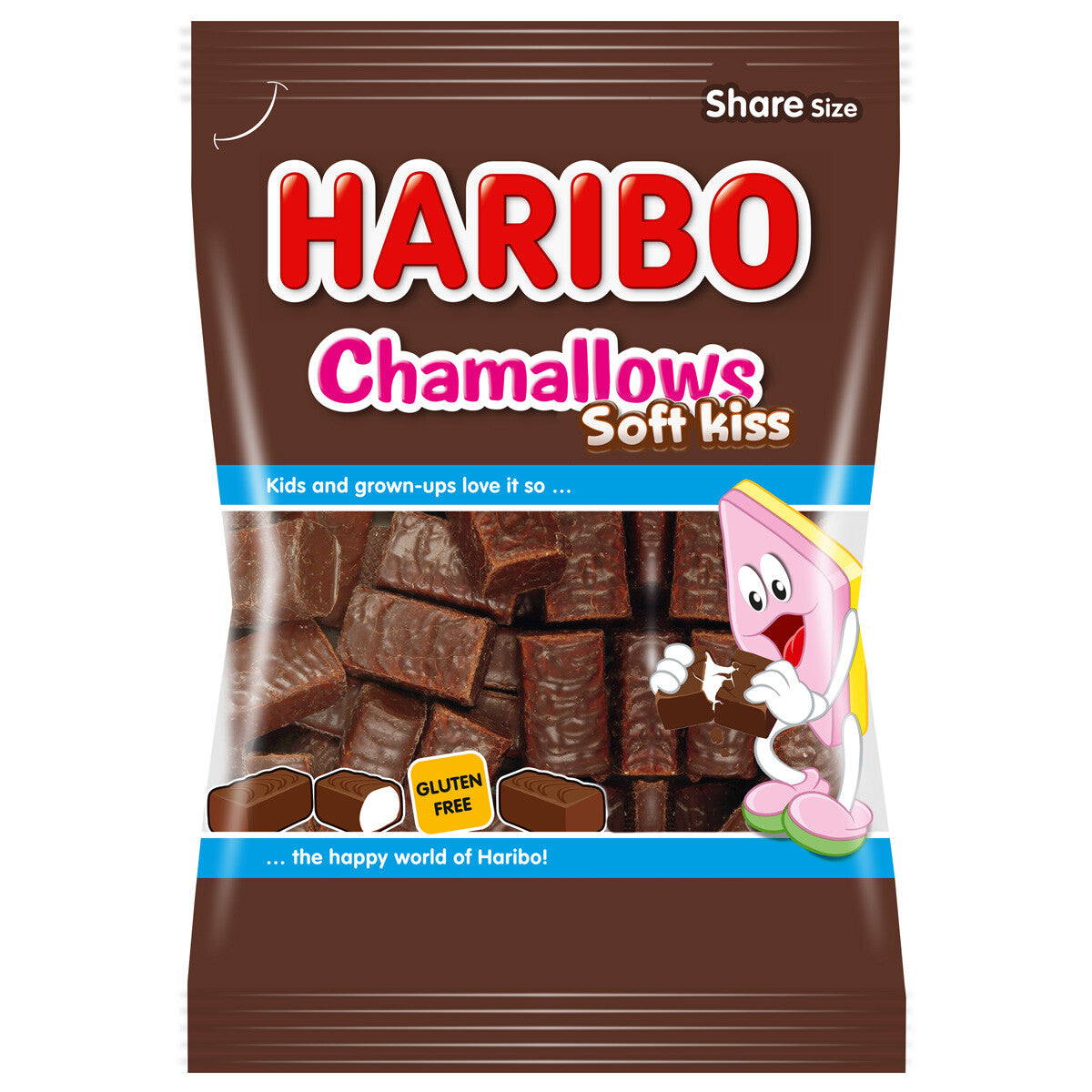 Haribo Chamallows Soft Kiss 200g 12ct (Europe)