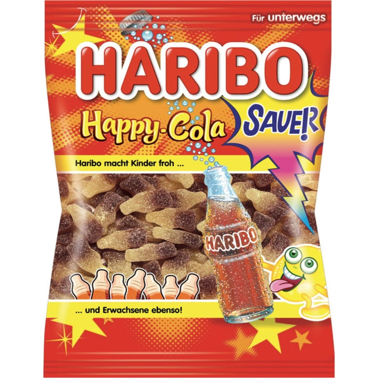 Haribo Happy Sour Cola 175g 18ct (Europe)